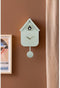 Karlsson Wandklok Solo Color Cuckoo - Wandklok Modern - Jade groen - 6x21,5x41cm