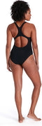 Speedo Digital Placement Medalist - Sportbadpak - Nauwsluitende pasvorm - Zwart - Geel - Roze - Maat 40