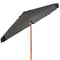 Coast Terrasparasol - Ø3m - 8 Stokken - Grijs