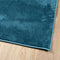 vidaXL - Vloerkleed - OVIEDO - laagpolig - 60x110 - cm - turquoise