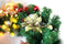 Kerstslinger - Met decoratie en verlichting - 5 m