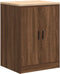vidaXL - Garagekast - 60x51x85 - cm - massief - grenenhout - bruin - eikenkleurig