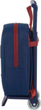 Schoolrugzak met Wielen 805 F.C. Barcelona 20/21 Kastanjebruin Marineblauw