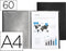 Liderpapel EC90, Project folder, A4, Zwart, Grijs, 310 mm, 235 mm, 35 mm