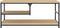 vidaXL - Salontafel - 90x49x40 - cm - bewerkt - hout - sonoma - eikenkleurig