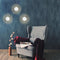 Wandspiegel - Wanddecoratie - Wandspiegel Rond - Set van 3 - Rotan Spiegel - 25 ∅