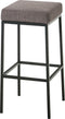 Barkruk Helsinki Stof B80, Bruin