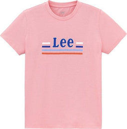 Lee ESSENTIAL SLIM T-shirt - Dames - Slim fit - Retro logo (Maat S)