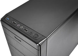 DeepCool WAVE V2 - Micro-ATX Behuizing - 4 Uitbreidingsslots - Zwart