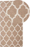 ERBAA - Laagpolig vloerkleed - Beige - 80 x 150 cm - Wol