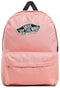 Vans Off The Wall Backpack - Rugtas met laptop vak - School tas - Reis tas - Roze - 22 liter volume inhoud