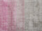 ERCIS - Laagpolig vloerkleed - Grijs/Roze - 140 x 200 cm - Viscose