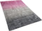 ERCIS - Laagpolig vloerkleed - Grijs/Roze - 140 x 200 cm - Viscose