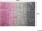 ERCIS - Laagpolig vloerkleed - Grijs/Roze - 160 x 230 cm - Viscose