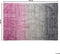 ERCIS - Laagpolig vloerkleed - Grijs/Roze - 160 x 230 cm - Viscose