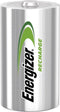 Energizer ENRD2500P2 - Herlaadbare batterij Power Plus D 2500 mAh - Zilver (2 stuks)