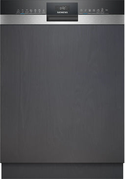 Siemens SN53HS01AE - Deels geïntegreerde vaatwasser - Energieklasse D - Waterverbruik 9l per cyclus - Energiekosten €29,40 per 100 cycli