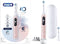 Oral-B iO Series 6S - Vibrerende tandenborstel - 5 modi - Roze (2 stuks)