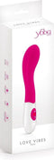 Yoba Ysalis - G-spotvibrator - 10 Standen - 19.1 x 3.1cm - Roze