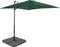 vidaXL - Parasol - met - draagbare - voet - antracietkleurig