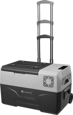 Yukon Compressorkoelbox - 30 Liter - 12/24 & 230 V Aansluiting - Grijs