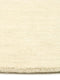 Vloerkleed MOMO Rugs Panorama Uni Rond White Vloerkleed - 150 rond - Rond - Laagpolig,Rond Tapijt - Klassiek - Beige