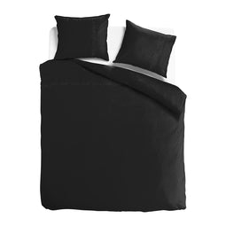 Melli Mello Back to black Duvet cover Black - 200x200/220 CM (+70X60CM pillowcase 2pcs.)