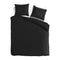 Melli Mello Back to black Duvet cover Black - 200x200/220 CM (+70X60CM pillowcase 2pcs.)