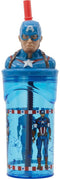 Beker met Rietje Capitán América CZ11331 360 ml 3D