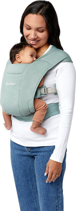 Ergobaby - Embrace - Draagzak Baby - Jade groen - ergonomisch vanaf geboorte