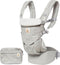 Ergobaby Omni 360 Cool Air Mesh Draagzak Baby - Pearl Grey