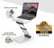 ErgoLine - Laptop Standaard Verstelbaar - Zilver