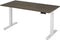 Ergonomisch elektrische verstelbaar zit/sta bureau Teez breed 120CM diep bladkleur Antraciet eiken framekleur Antraciet (Ral 7016)