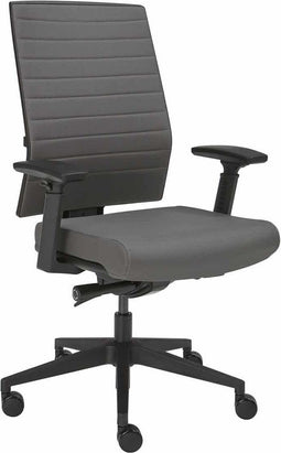 Ergonomische bureaustoel 1332 in stof Middel grijs
