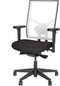 Ergonomische bureaustoel 787 NPR-1813 zwarte zitting met rug in zwarte mesh stof