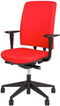 Ergonomische bureaustoel A680 met EN-1335 normering blauwe stof