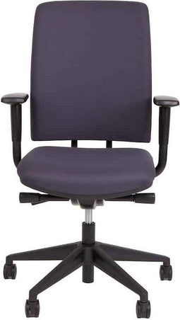 Ergonomische bureaustoel A680 met EN-1335 normering grijze stof