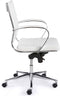 Ergonomische bureaustoel design 600 lage rug Bruin met wielen