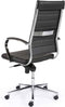 Ergonomische bureaustoel design 601 hoge rug in Cognac