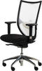 Ergonomische bureaustoel NPR1813 model 1554 met witte rugleuning