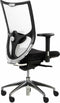 Ergonomische bureaustoel NPR1813 model 1554 met witte rugleuning