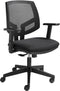 Ergonomische bureaustoel stof 1638 met mesh rug