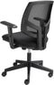 Ergonomische bureaustoel stof 1638 met mesh rug