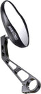 Ergotec - Fietsspiegel - Groot/Kort - Bevestiging op stuur - Links/rechts - Aluminium - Zwart