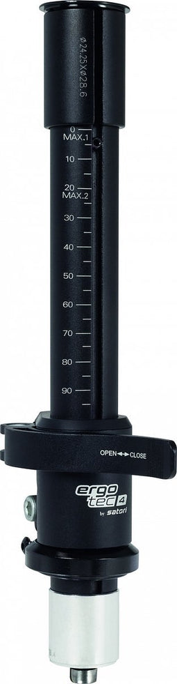 Ergotec Hoogte-adapter Up & Down Turn 3 28,6 / 35 Mm Zwart