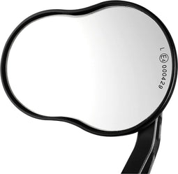 Ergotec Spiegel M-99l Extra Groot Lange Arm Links Aluminium Zwart