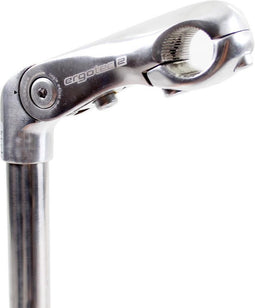 Ergotec stuurpen Kobra Vario tube 25.4/110 rvs/zi