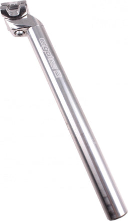 Ergotec Zadelpen Vast Patent 31,2 X 350 Mm Aluminium Zilver