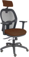 Bureaustoel met hoofdsteun P&C B3DRPCR Bruin Donkerbruin