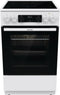 Gorenje GEC5C41WG - Vrijstaand fornuis - 4 kookzones Keramisch - Wit